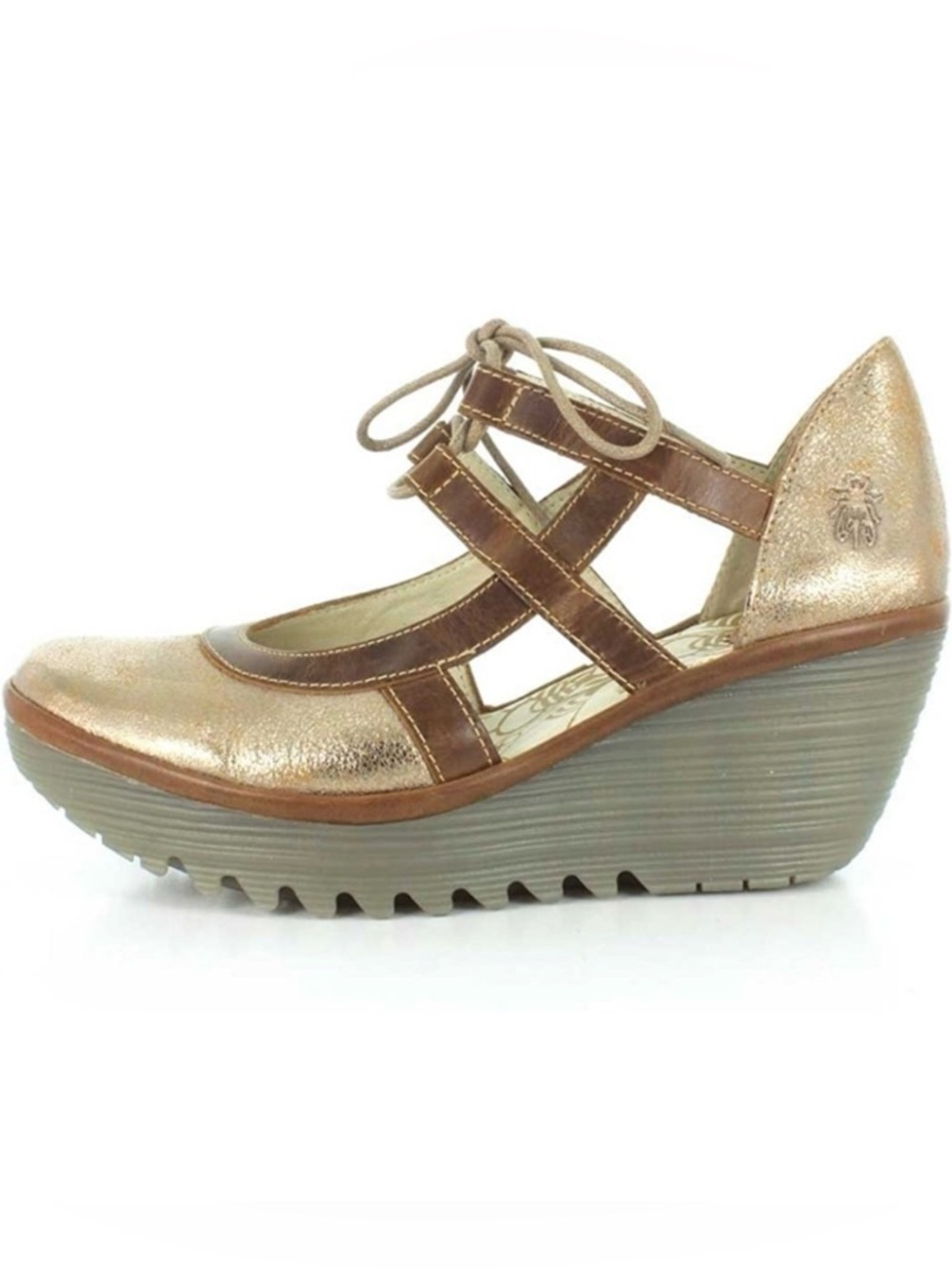 FLY London Women's Yett Wedge Pump 38